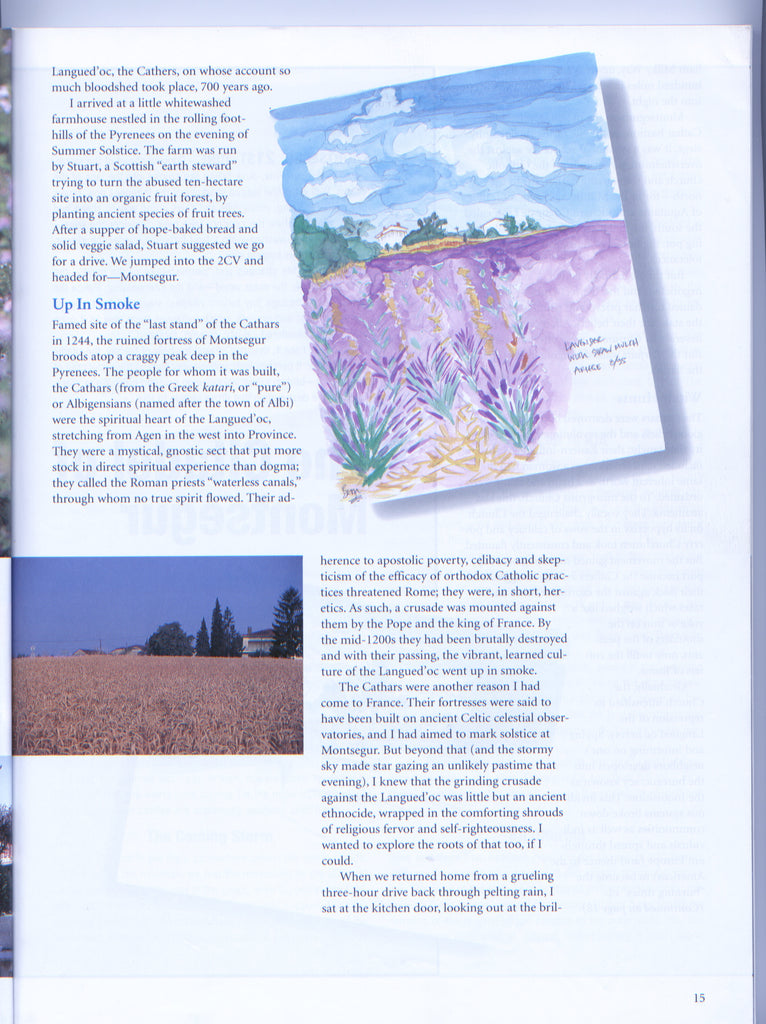 Magazine article about Lavender, written by Owner and Founder Beth Lischeron