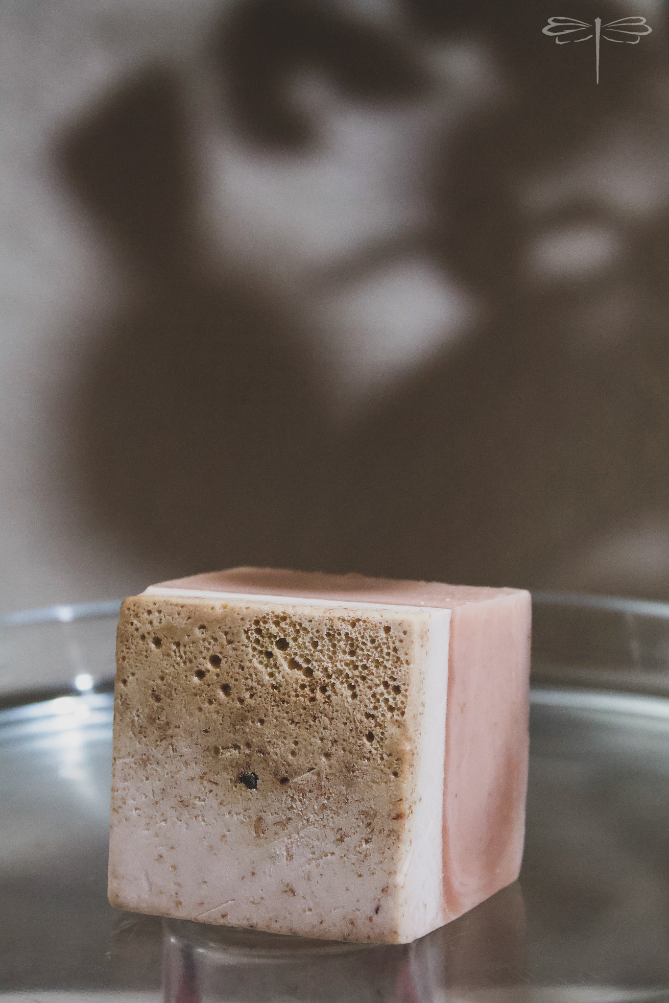 Rose and Oats Facial Cleansing Bar by Dragonfly Dreaming Organics
